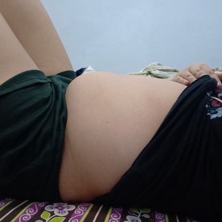 4 mos ang tummy ko.