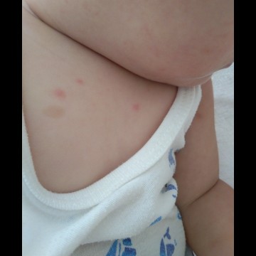 little red dot.