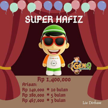 Mainan Edukasi Bayi Super Hafiz