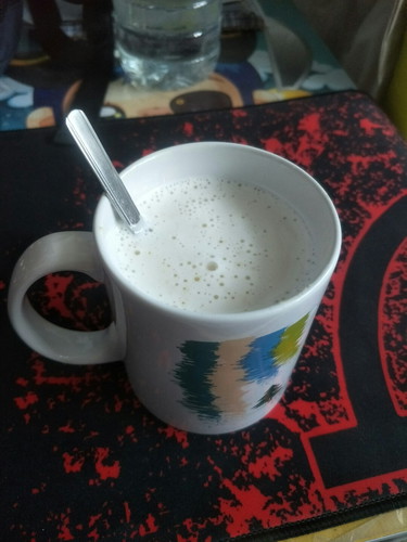 ดื่มนม