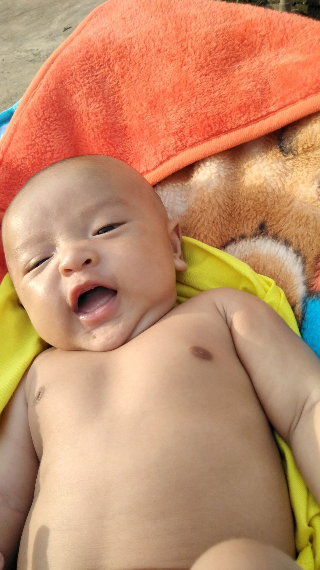 perkembangan bayi 52 hari