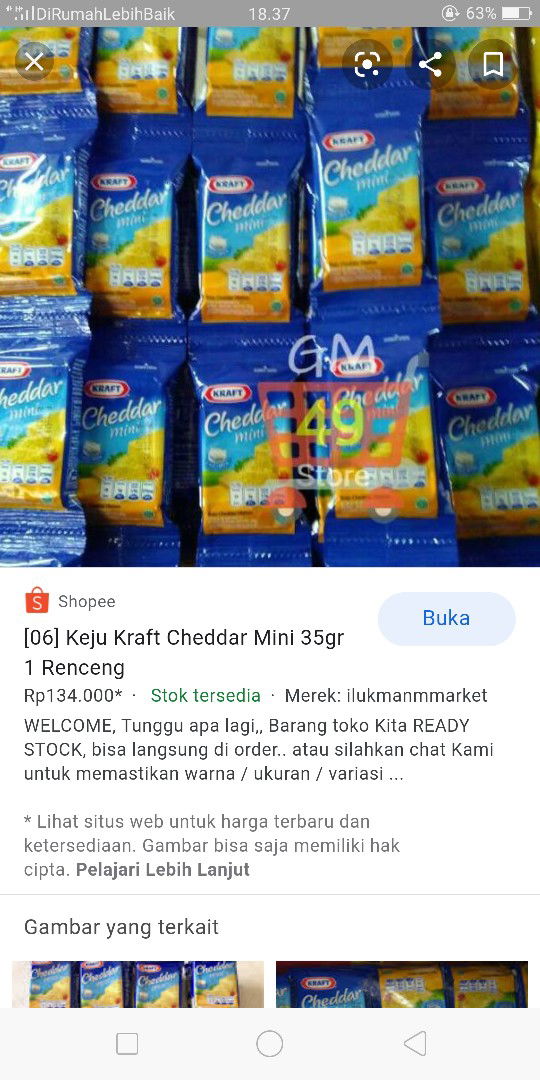 keju untuk mpasi