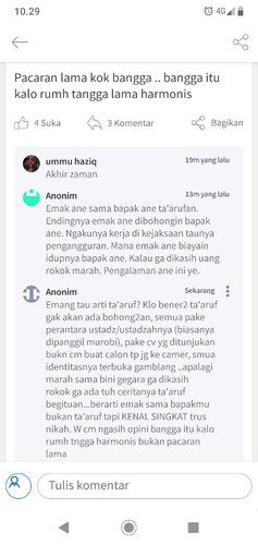 TA'ARUF ??