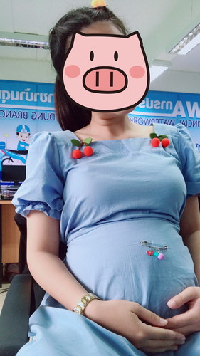 ท้อง 17 วีค 5 วัน มีแต่คนทักทำไมท้องใหญ่เกิน