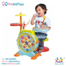 ชุดกลองเด็กเล็ก (Electronic Drum) จาก Huile Toys