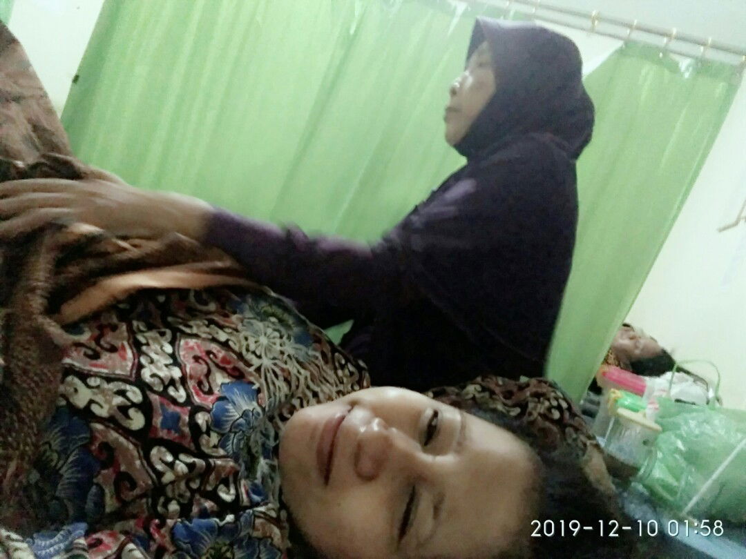 masih dinikmatin proses kontraksinya