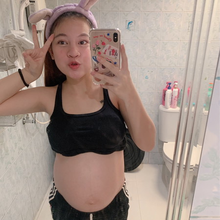 36week 1 day kaa หุ่นแม่แบบนี้อยากถามแม่ๆว่าลงที่ใคร?