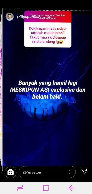 banyak yg nanya kalo abis lahiran gak mentruasi bisa hamil gak