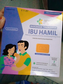 makanan tambahan buat bumil Alhmdulillah