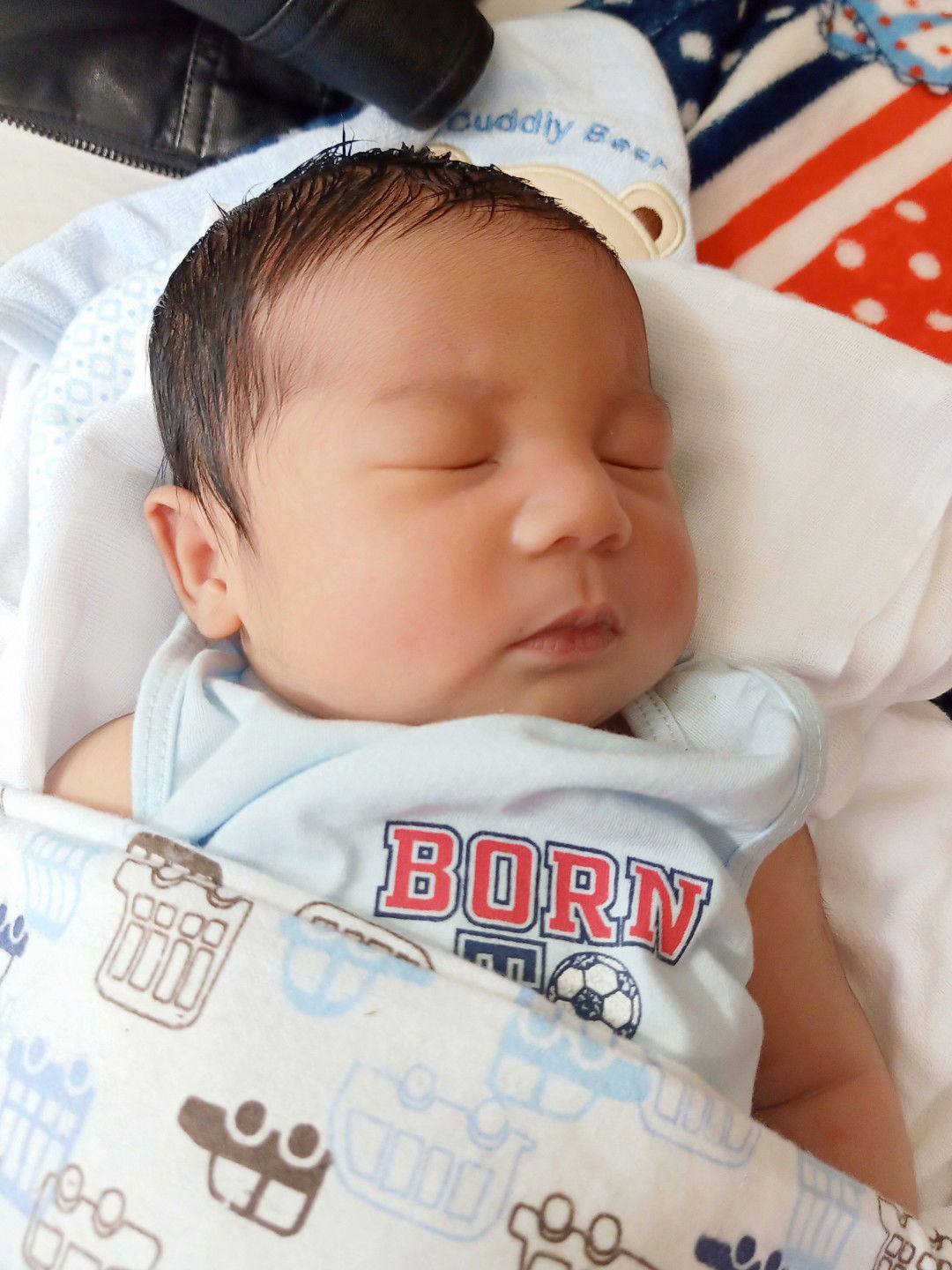 THE BABY IS OUT ☺️