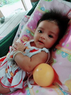 น้องเมษา 6 เดือน 16 วัน