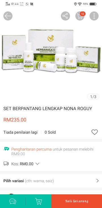 set berpantang