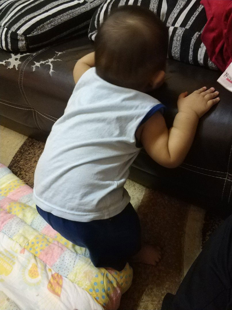 Baby 6 Bulan xnak merangkak