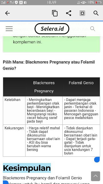 Folamil genio dan Black mores