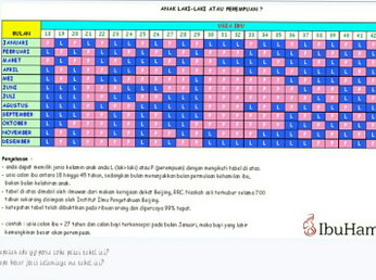 kalender jenis kelamin