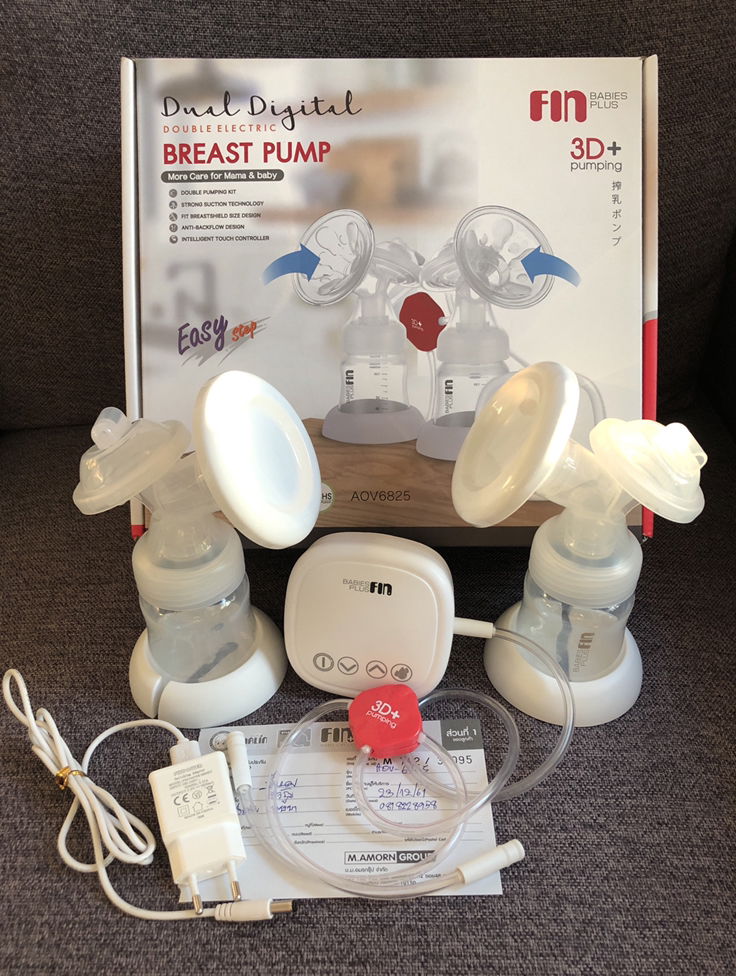 ขายเครื่องปั๊มนมไฟฟ้าคู่