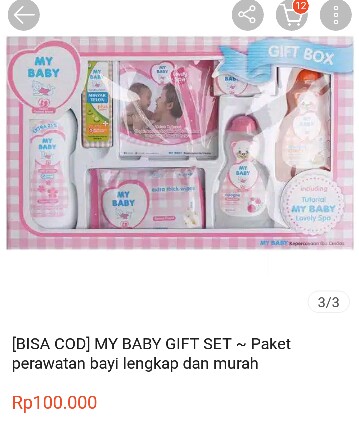 perlengkapan bayi