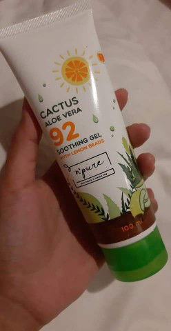 Jual N'Pure Cactus Aloevera , No Paraben, No SLS, No Alkohol
