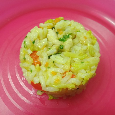 Nasi Goreng Vege - Resepi baby 10 bulan