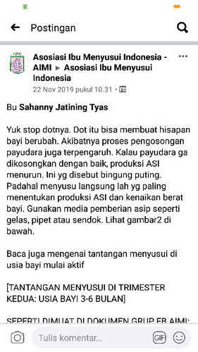 Media Pemberian ASIP Selain DOT