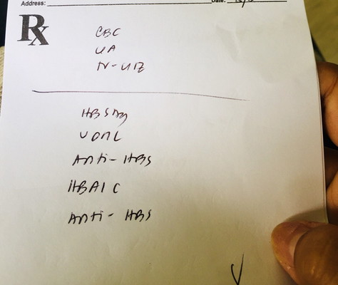 Lab tests