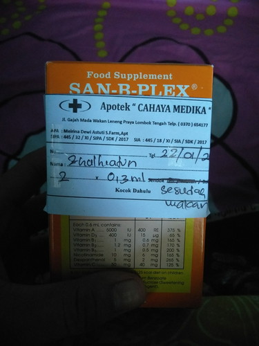 vitamin untuk bayi