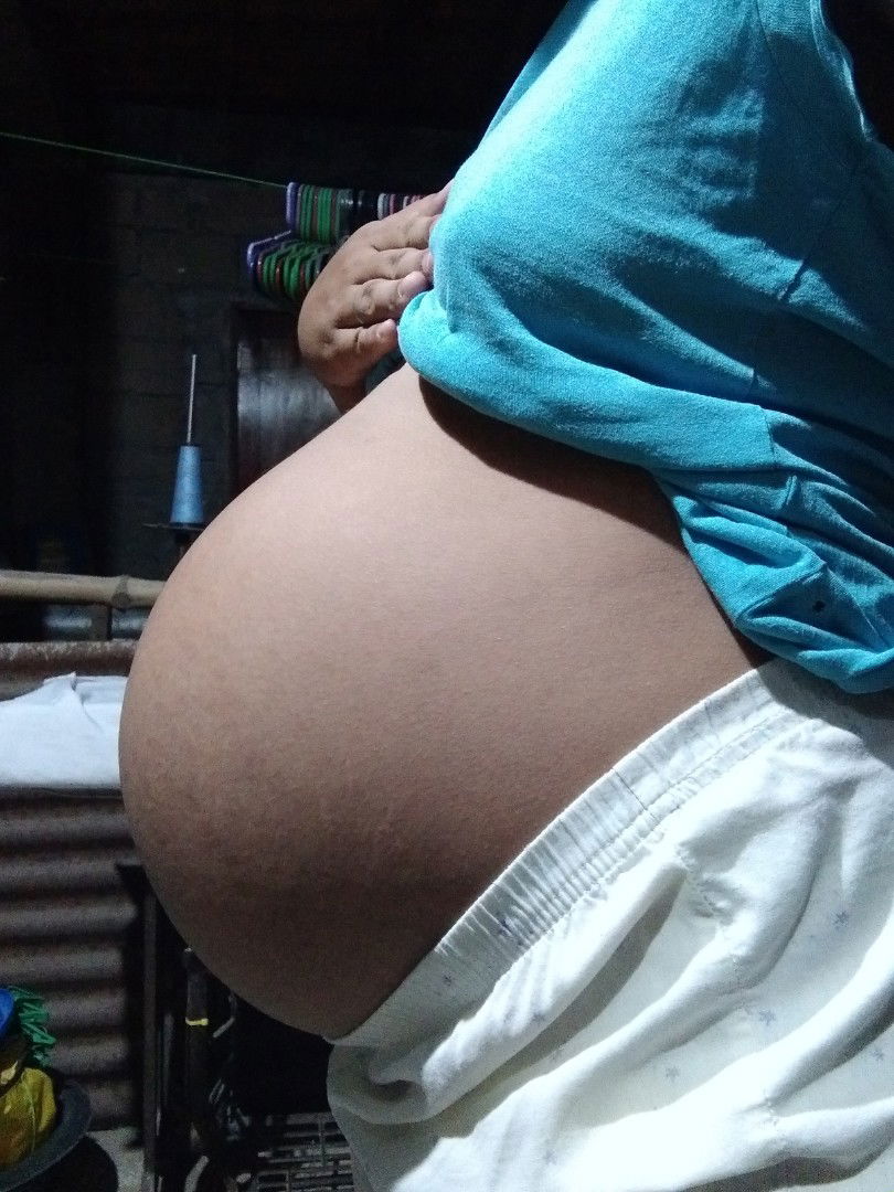 baby bump at 38wks 3days