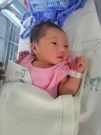 น้องคาเมล แตกแล้วค่ะ 39 week