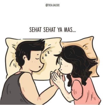 mandangin wajah suami