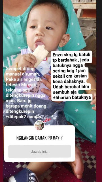 Dahak pada bayi