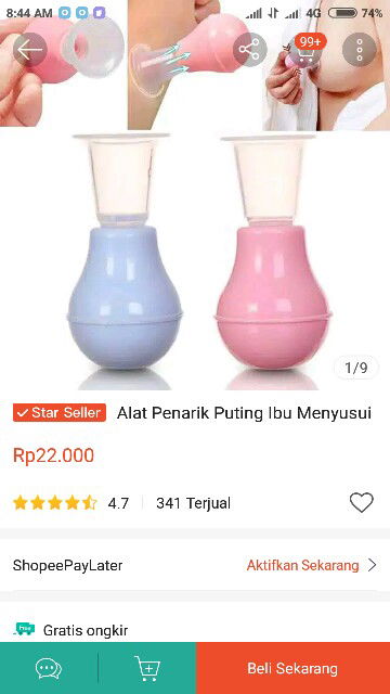 Nipple Puller (alat Penarik Puting)