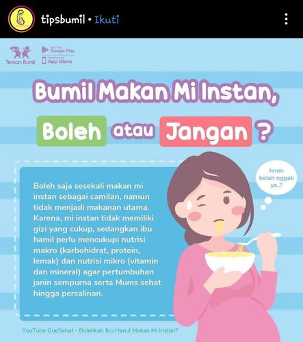 YANG SUKA NNYA BOLEH MAKAN MIE INSTAN