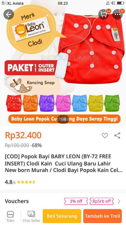popok bayi