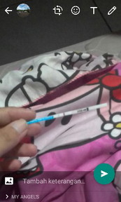 hasil test pack
