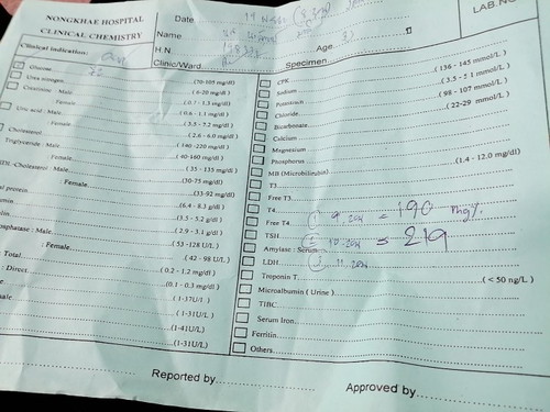 ตรวจเบาหวานค่ะ