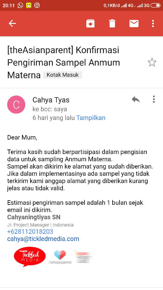 dapat e-mail