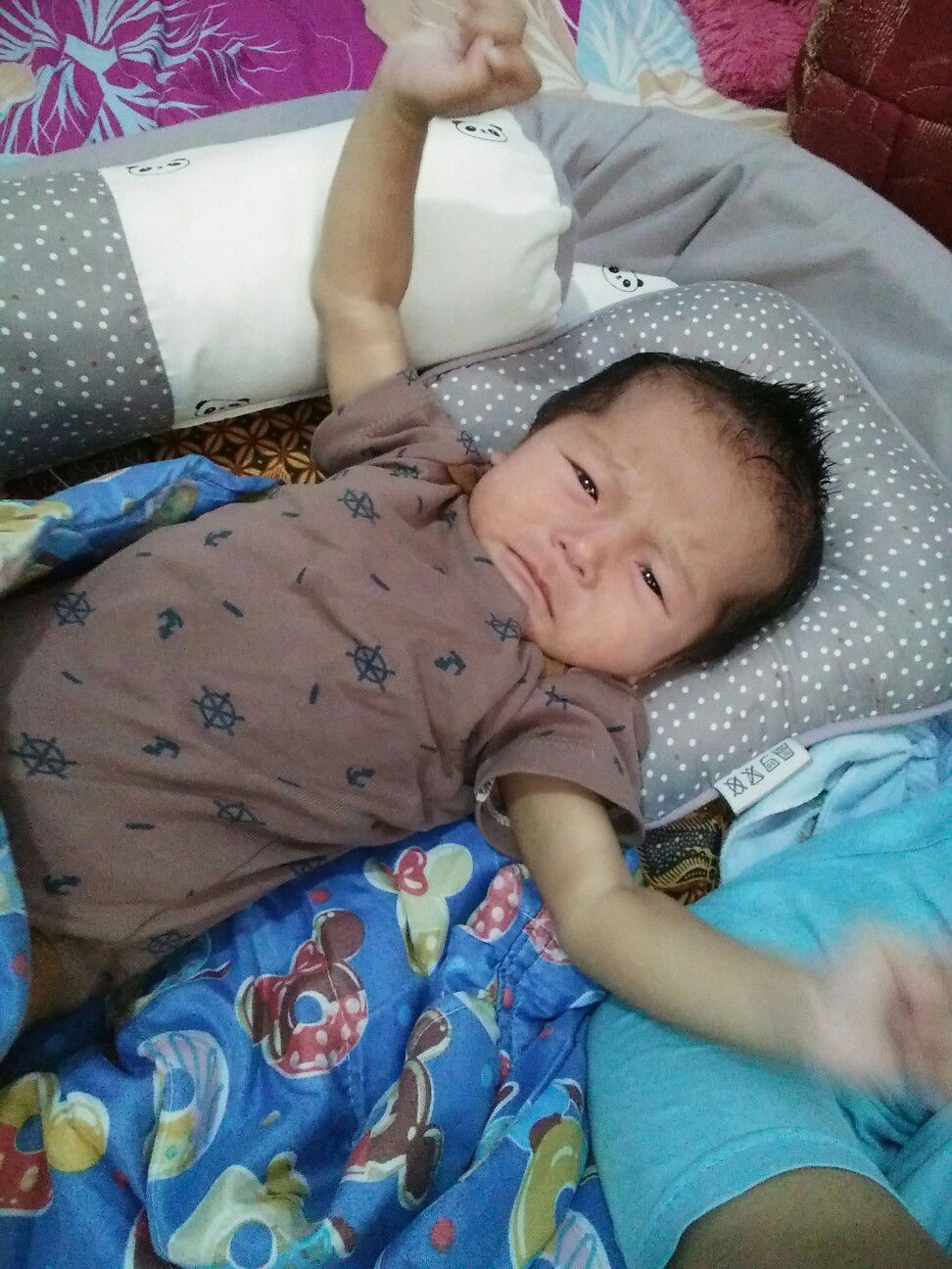 gakmau bobo di kasur