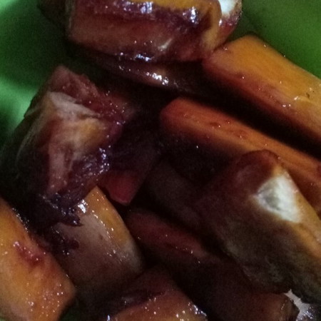 Ubi singkong + gula merah