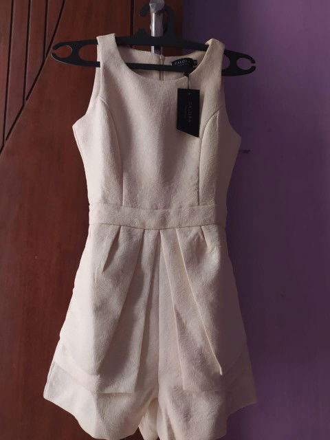 New Zalora Playsuit White Edition