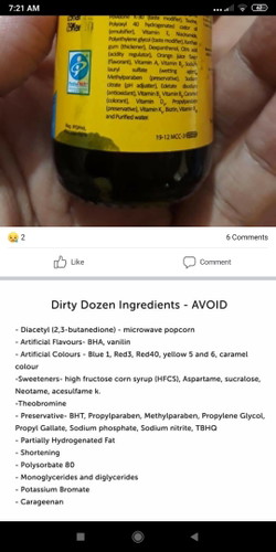 ano safe na vitamins for baby