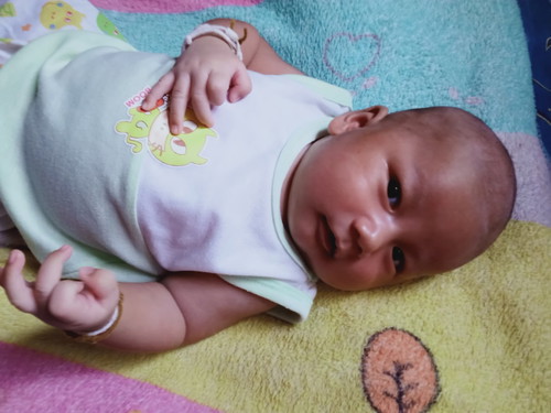 น้องนาจาได้1เดือนเเล้วคับ