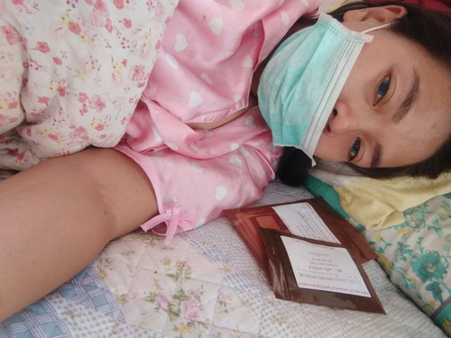 ไม่สบายตอนท้อง4เดือน..