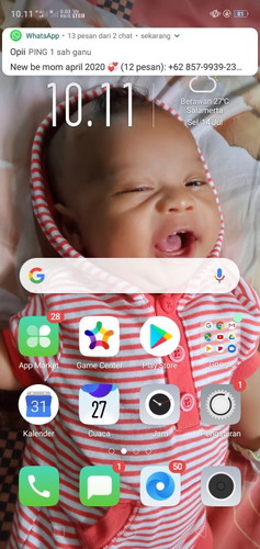 gusi bayi