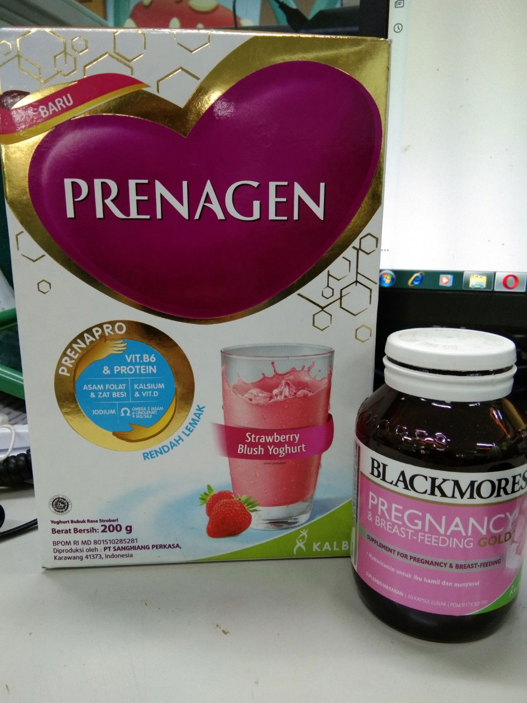 Minuman yang seger plus komplit 😉😉