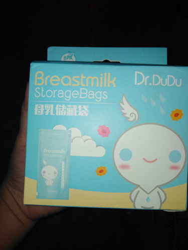 breastmilk storage bag