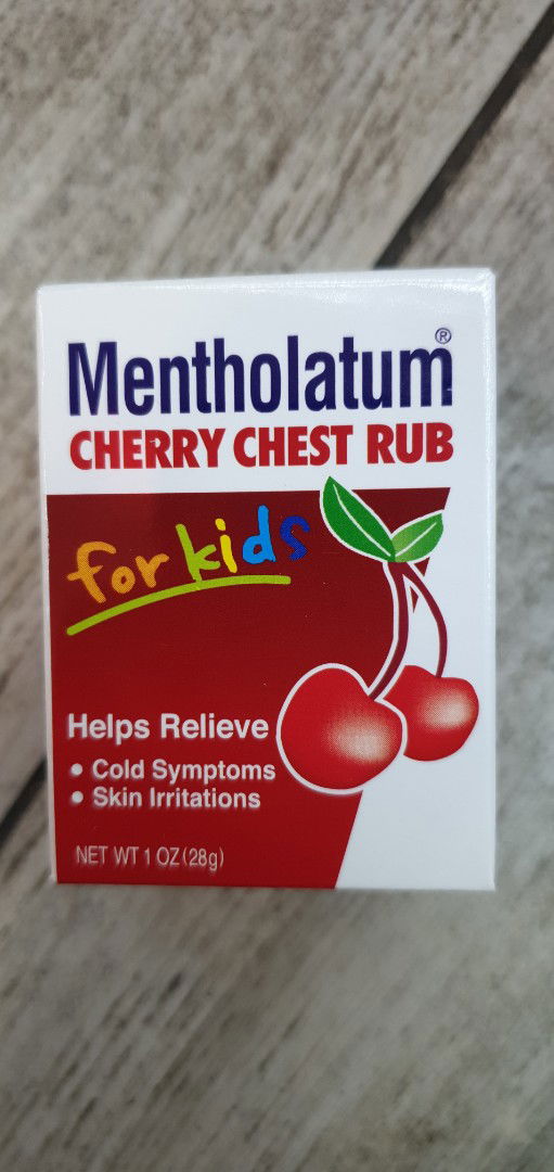 Mwntholatum Cherry Chest Rub For Kids