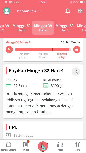 38W 4Day Apakah ada yg sama HPL 19 Juni