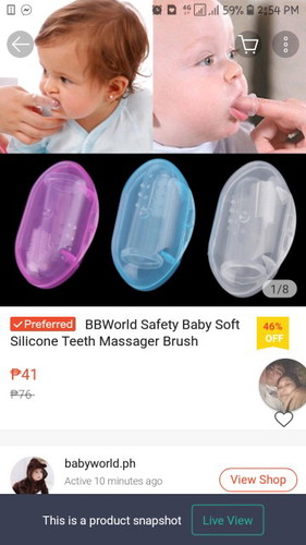 Silicon Teeth Massager