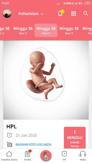 menunggu kelahiran nak qu