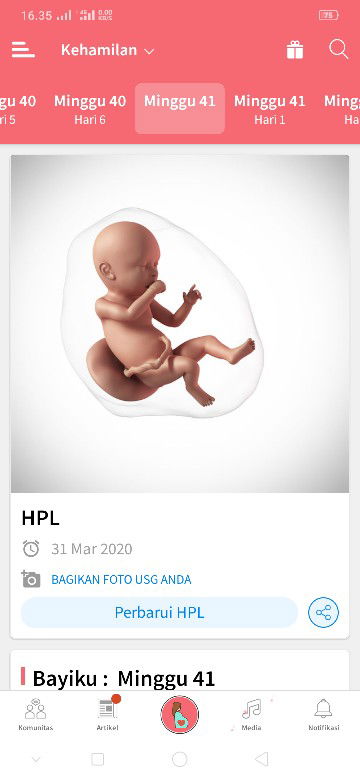 hamil 41week